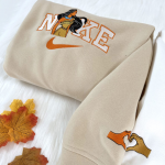 Pocahontas & John Smith Matching Couple Sweatshirt – Embroidered Love in Every Stitch