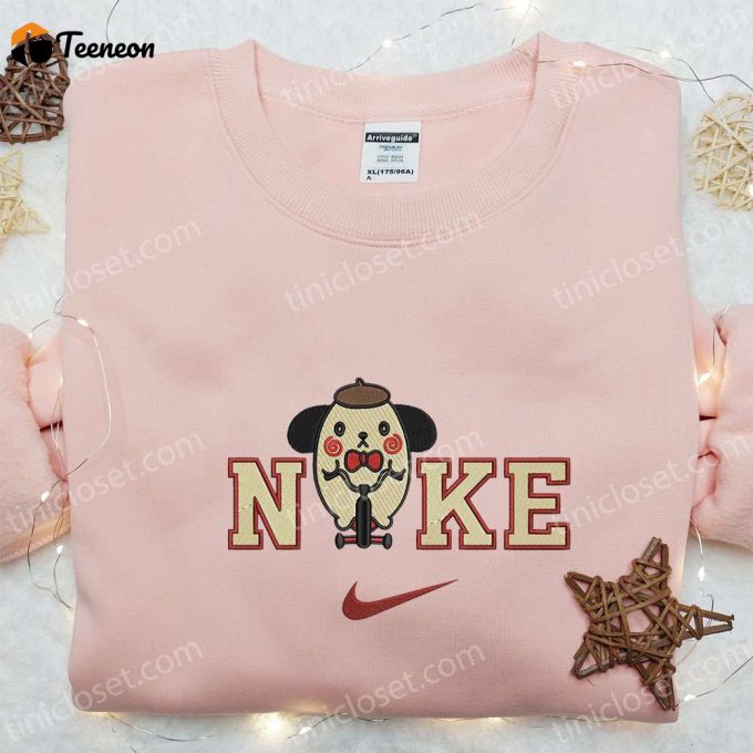 Pompompurin Jigsaw X Nike Embroidered Sweatshirt &Amp;Amp; Hello Kitty Shirt: B Gift For Men Women Gift Ideas For All Occasions