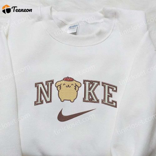 Pompourin x Nike & Hello Kitty Embroidered Sweatshirts Nike Inspired Shirt