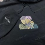 Custom Portrait Embroidered Sweatshirt – Personalized Hoodie from Photo Unique Personalized Gifts