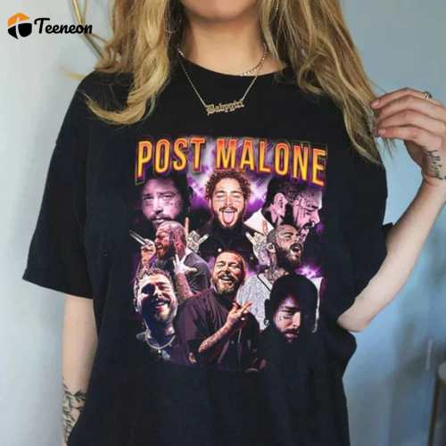 Get the Ultimate Post Malone Rap Shirt for True Fans – Exclusive Design with Unmatched Style