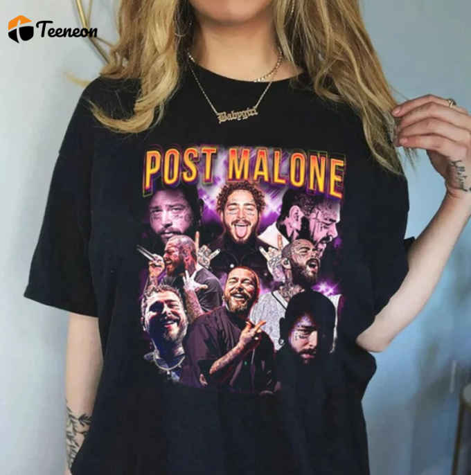 Get The Ultimate Post Malone Rap Shirt For True Fans – Exclusive Design With Unmatched Style