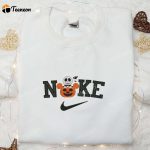 Pumpkin Jack Skellington x Nike Embroidered T-shirt & Hoodie: The Nightmare Before Christmas Characters with Nike Inspired Embroidery