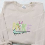 Rabbit Carrot x Nike Cartoon Embroidered Shirt & Hoodie – Custom Nike T-shirt Nike Inspired Apparel