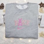 Animal Embroidered Shirt & Hoodie: Nike Inspired Custom Nike T-shirt