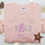 Animal Embroidered Shirt & Hoodie: Nike Inspired Custom Nike T-shirt