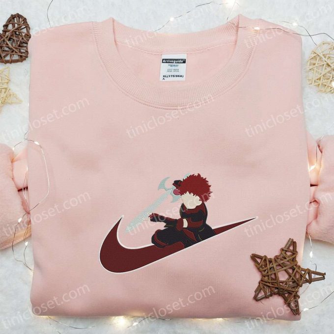 Ranta X Swoosh Anime Embroidered Sweatshirt – Nike Inspired Shirt