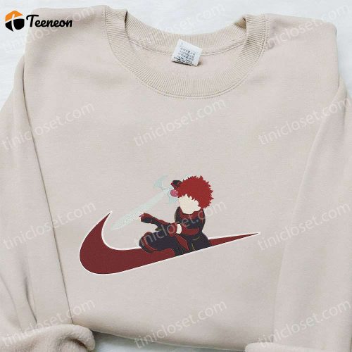 Ranta x Swoosh Anime Embroidered Sweatshirt – Nike Inspired Shirt