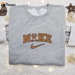 Reindeer Christmas x Nike Embroidered Hoodie & Shirt: B Gift for Men Women Family Christmas Gift Ideas