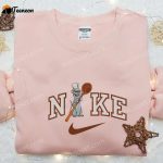 Remy x Nike Cartoon Embroidered Sweatshirt & Disney Characters T-shirt – B Gift for Men Women Family Gift Ideas