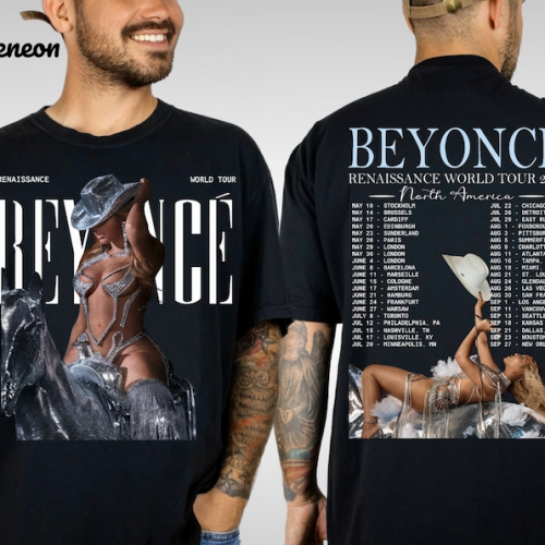 Exclusive Renaissance World Tour Beyoncé 2023 Shirt: Limited Edition Concert Merchandise