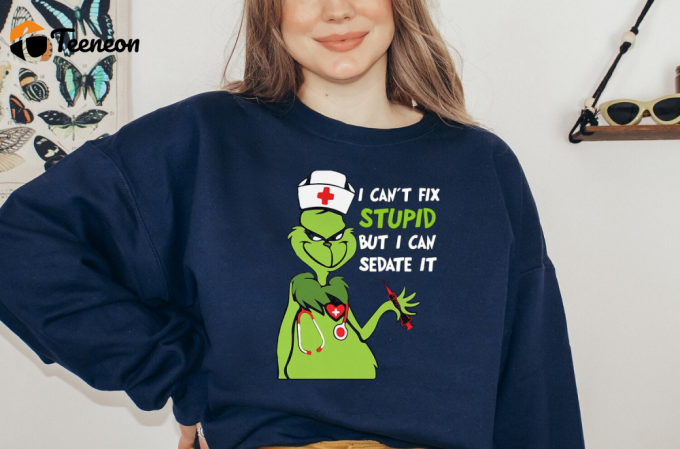 Get Festive With Our Retro Grinch Shirt – Perfect Holiday Christmas Attire!