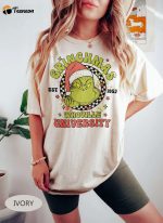 Get Festive with a Retro Grinchmas Printed Shirt – Perfect Holiday Apparel