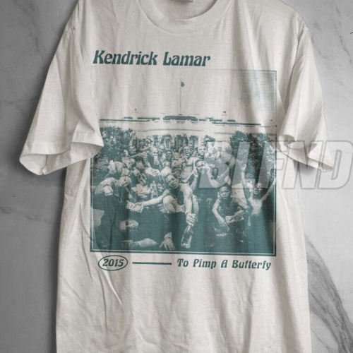 Vintage Kendrick Lamar To Pimp A Butterfly Shirt: Hip Hop Graphic Tee for Retro Fans