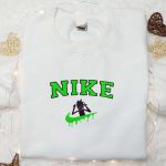 Rick Sanchez x Nike Cartoon Sweatshirt: Rick and Morty Embroidered Shirt – B Gift for Men Women Family Gift Ideas