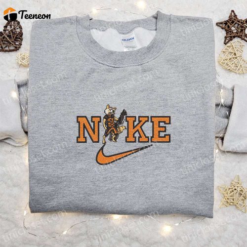 Pluto x Nike Cartoon Embroidered Sweatshirt Disney Character Shirt – B Gift for Men Women Family Gift Ideas