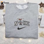 Disney Characters Embroidered Sweatshirt: Roger Rabbit x Nike Cartoon Shirt – B Gift for Men Women Family Gift Ideas