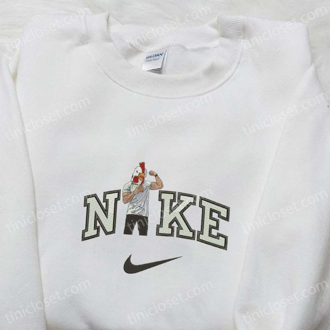 Roosterman X Nike Celebrity Embroidered Sweatshirt: Stylish Nike Inspired Hoodie For A Fashionable Look