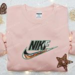 Roronoa Zoro x Nike Anime Embroidered Sweatshirt: B Gift for Men Women One Piece Shirt Perfect Family Gift – Birthday Ideas!