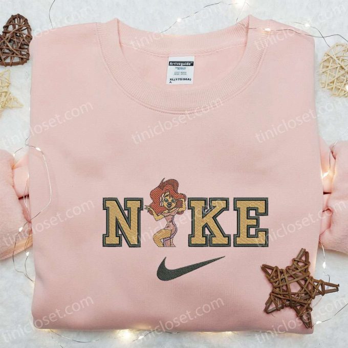 Roxanne X Nike Cartoon &Amp; Disney Characters Embroidered Sweatshirt – Unique Nike Inspired Hoodie