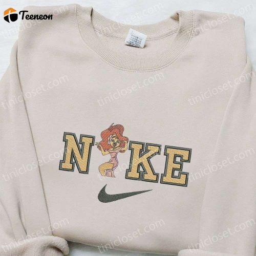 Disney Characters Embroidered Sweatshirt Roo x Nike Cartoon Shirt Nike Inspired Hoodie