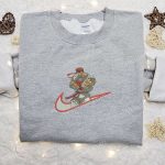 Ryu x Swoosh Game & Street Fighter Embroidered Sweatshirts – Nike Inspired Hoodie