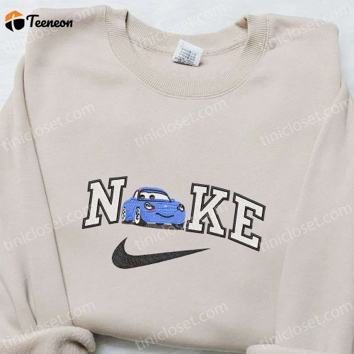 Sally x Nike Cartoon Embroidered Sweatshirt & Disney Characters T-shirt: B Gift for Men Women Family Gift Ideas