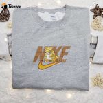 Sandshrew x Nike Embroidered Sweatshirt: Pokemon Hoodie & Anime Shirt