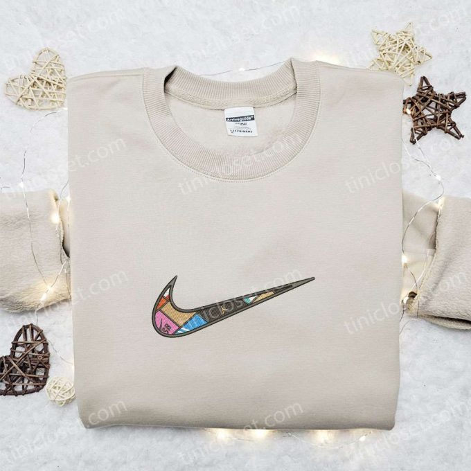 Sb Jordan X Swoosh Embroidered Sweatshirt &Amp; Tom And Jerry Shirt: B Gift For Men Women Gift Ideas For All Occasions