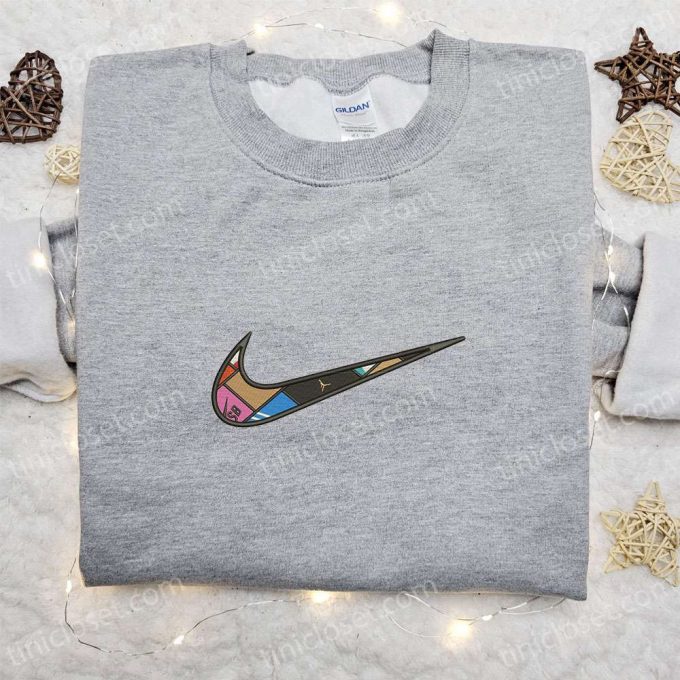 Sb Jordan X Swoosh Embroidered Sweatshirt &Amp; Tom And Jerry Shirt: B Gift For Men Women Gift Ideas For All Occasions