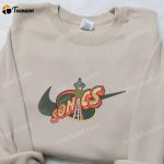 Seattle Supersonics x Nike Embroidered Sweatshirt NBA Sport Team Shirt Nike Inspired Shop Now