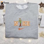 Shaggy Rogers x Nike Cartoon Embroidered Hoodie & Shirt: B Gift for Men Women Family Gift Ideas