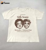 Silk Sonic Shirt: Exclusive Bruno Mars & Anderson Paak Tee – Stylish & Unique Music Merch