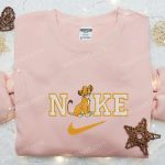 Simba x Nike Embroidered Sweatshirt & Disney Characters T-shirt: B Gift for Men Women Family Gift Ideas