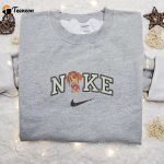 Skye x Nike Cartoon Embroidered Sweatshirt & Paw Patrol Shirt: B Gift for Men Women Family Gift Ideas