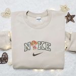 Skye x Nike Cartoon Embroidered Sweatshirt & Paw Patrol Shirt: B Gift for Men Women Family Gift Ideas