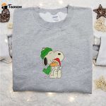 Snoopy & Woodstock Xmas Shirt & Peanuts Cartoon Hoodie – B Gift for Men Women Family Christmas Gifts