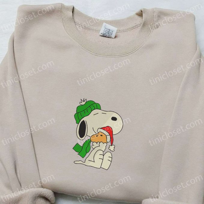 Snoopy &Amp; Woodstock Xmas Shirt &Amp; Peanuts Cartoon Hoodie – B Gift For Men Women Family Christmas Gifts