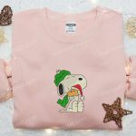 Snoopy & Woodstock Xmas Shirt & Peanuts Cartoon Hoodie – B Gift for Men Women Family Christmas Gifts