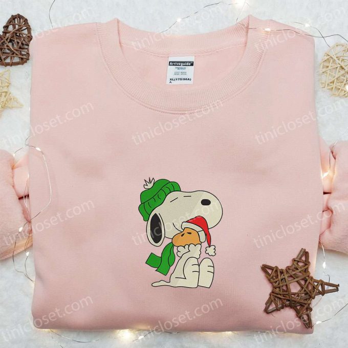 Snoopy &Amp; Woodstock Xmas Shirt &Amp; Peanuts Cartoon Hoodie – B Gift For Men Women Family Christmas Gifts