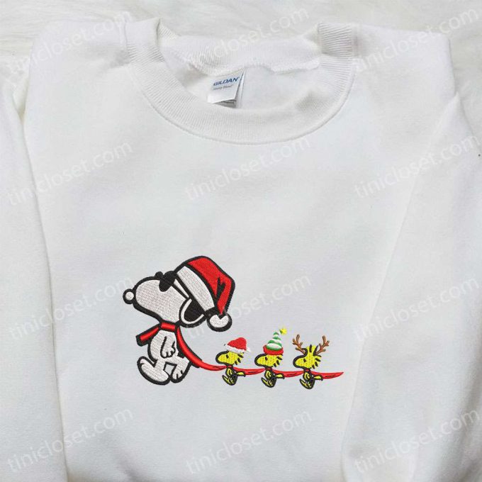 Snoopy &Amp; Woodstock Christmas Shirt &Amp; Peanuts Hoodie: B Gift For Men Women Family Gifts