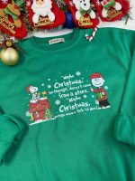 Get Festive with Snoopy: Stylish Christmas Sweatshirt for a Cozy Holiday Look