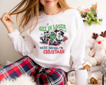 Festive Snowman Jack Skellington Grinch s Xmas Shirt – Spread Holiday Cheer!