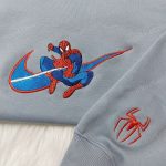 Spider-Man Nike Swoosh Shirt & Marvel Embroidered Hoodie: Get Inspired with our Exclusive Nike-Inspired Marvel Sweatshirts!