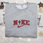 Spider-Man x Nike Movie Embroidered Hoodie & Marvel Comics Shirt: B Gift for Men Women Family Gift Ideas