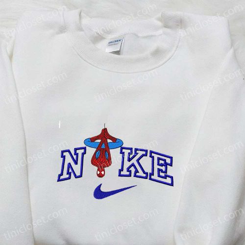 Spider-Man x Nike Movie Embroidered Shirt: Marvel Cinematic Universe T-shirt Perfect Family Gift