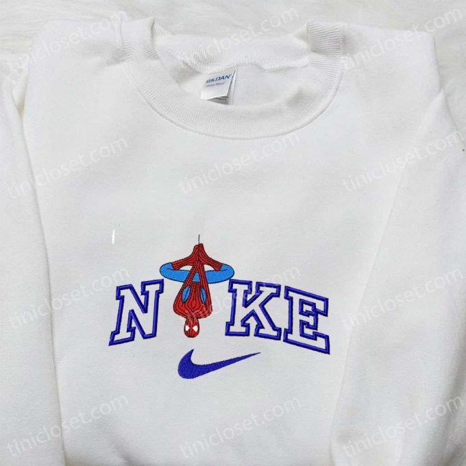 Spider-Man X Nike Movie Embroidered Shirt: Marvel Cinematic Universe T-Shirt Perfect Family Gift