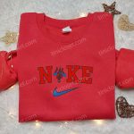 Spider-Man x Nike Movie Sweatshirt & Marvel Comics T-shirt: B Gift for Men Women Family Gift Ideas