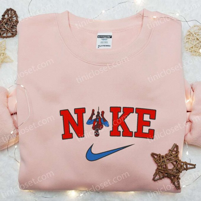 Spider-Man X Nike Movie Sweatshirt &Amp; Marvel Comics T-Shirt: B Gift For Men Women Family Gift Ideas