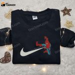 Spider-Man x Swoosh Movie Embroidered Shirt – Marvel Comics B Gift for Men Women Gift for Family